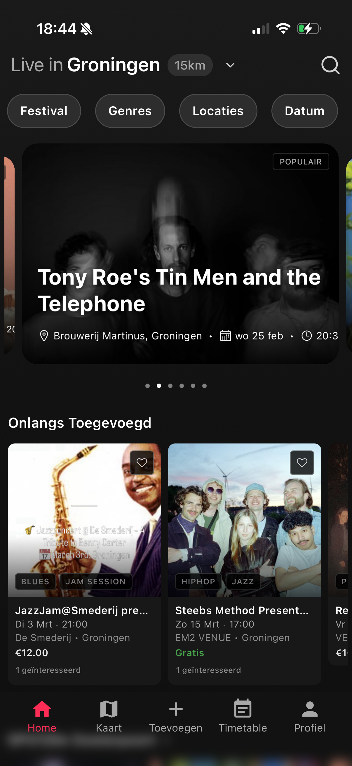 Festival crowd and live scene atmosphere