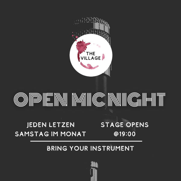 Open Mic @ The Village 2026-09-26