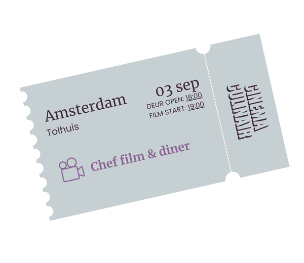 Chef film & diner @ Tolhuis 2026-09-03