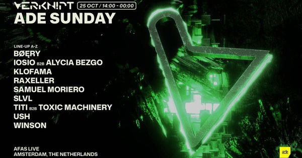 Verknipt ADE Sunday @ AFAS Live 2026-10-25