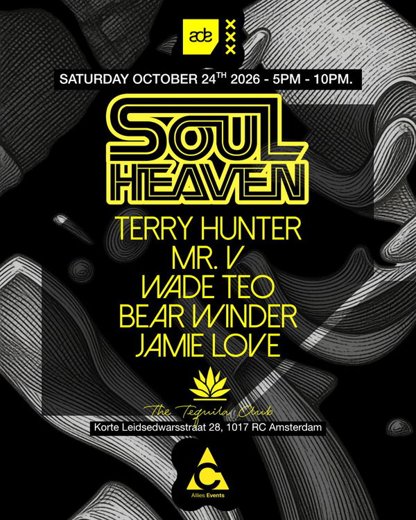 Terry Hunter @ The Tequila Club | Amsterdam 2026-10-24