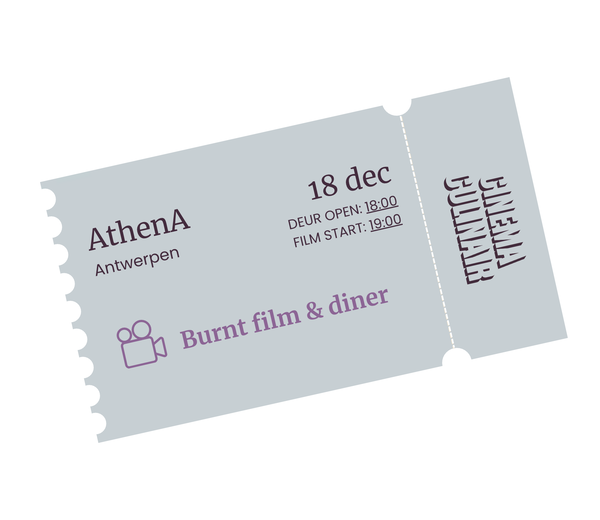 Burnt film & diner @ Zaal AthenA 2026-12-18