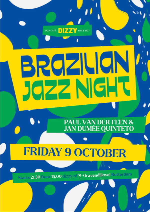 Paul van der Feen @ Jazzcafé Dizzy 2026-10-09