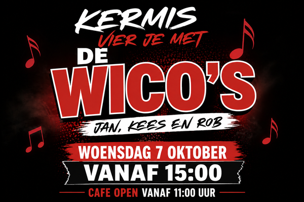 De Wico's @ Tapperij de Verwachting 2026-10-07