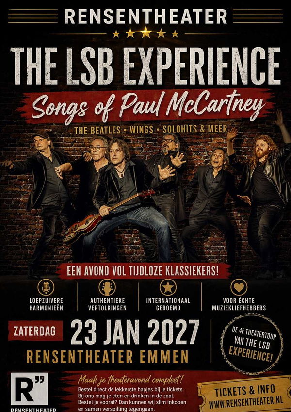 The LSB Experience @ Rensentheater Emmen 2027-01-23