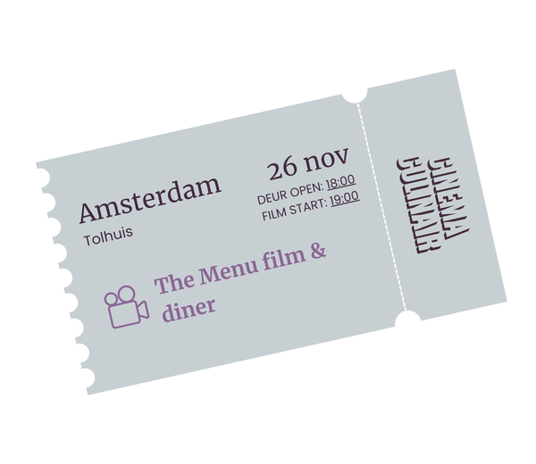 The Menu film & diner @ Tolhuis 2026-11-26
