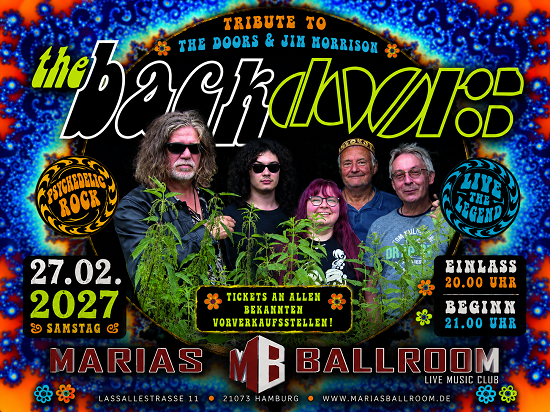 The Backdoors @ Marias Ballroom 2027-02-27