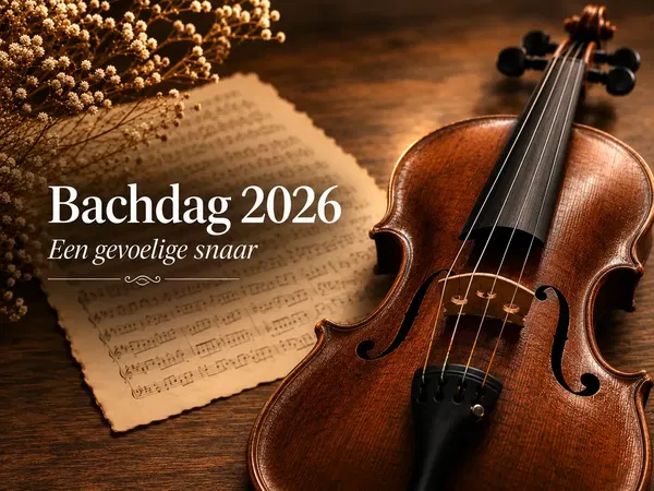 Kerk open tijdens Bachdag met elk uur concerten