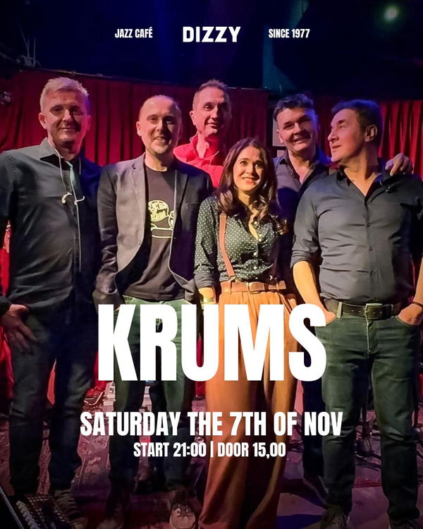 KRUMS @ Jazzcafé Dizzy 2026-11-07