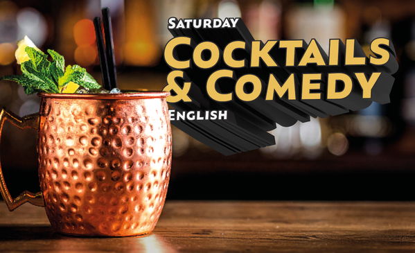 Comedy & Cocktails in English @ Comedy Café Amsterdam 2026-10-17