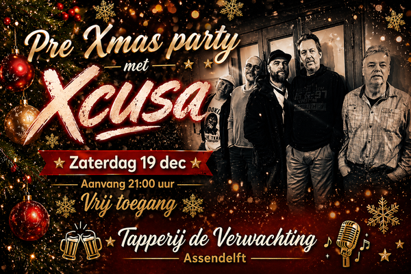 Xcusa @ Tapperij de Verwachting 2026-12-19