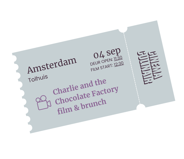 Charlie and the Chocolate Factory film & brunch @ Tolhuis 2026-09-04