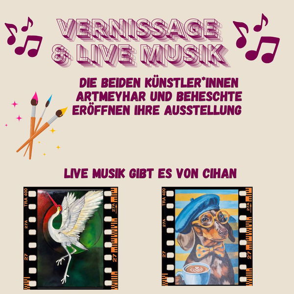 Vernissage & Live Musik