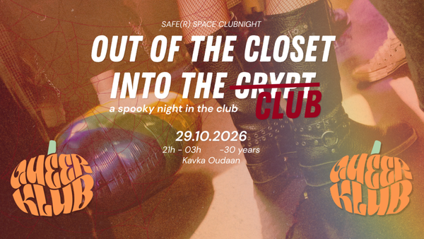 QUEER KLUB HALLOWEEN @ Kavka Zappa 2026-10-29