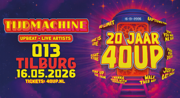 40Up @ 013 Poppodium 2026-10-30