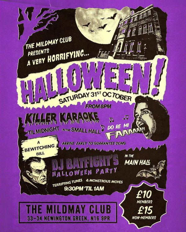 DJ BAT Fight @ The Mildmay Club 2026-10-31