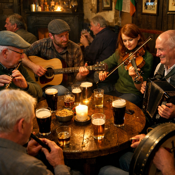 Open Ierse Sessie – Muziek rond de Stamtafel @ Café De drie Paardjes 2026-11-01