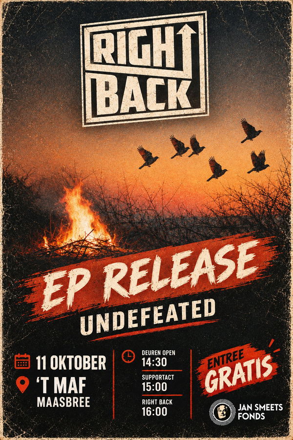 Right Back @ Mafcentrum 2026-10-11