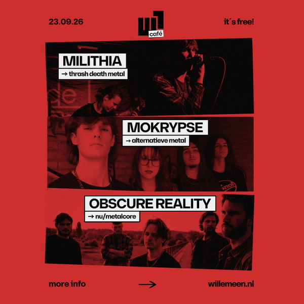W1 Cafe: Milithia + Mokrypse + Obscure Reality