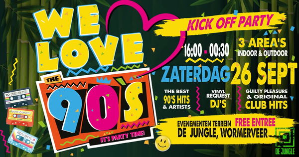 We Love 90’s Festival Party