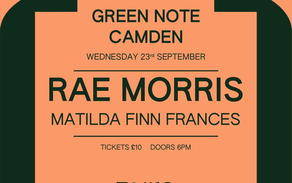 Rae Morris @ Green Note 2026-09-23