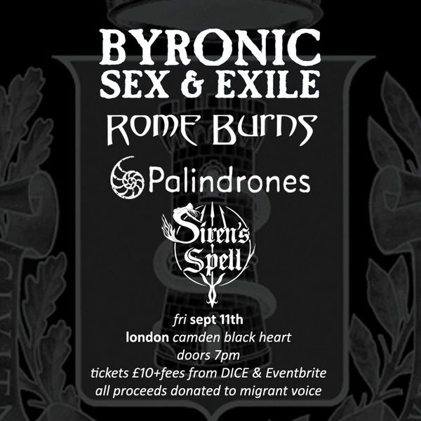 BYRONIC SEX & EXILE @ The Black Heart 2026-09-11