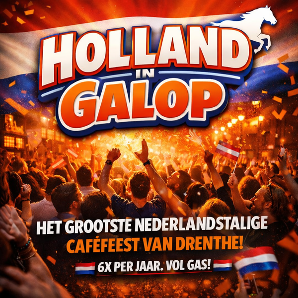 Holland in Galop @ Café De drie Paardjes 2026-12-26