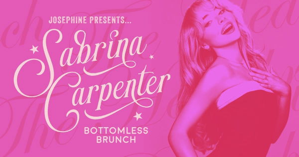 Sabrina Carpenter Bottomless Brunch @ Tonight Josephine - Shoreditch 2026-08-28