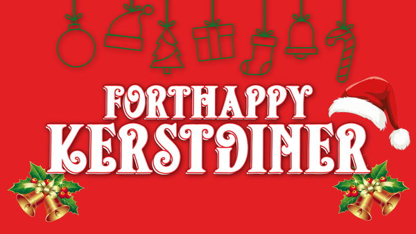 FORThappy Kerstdiner @ Fort33 | Poppodium | Live muziek | Cultuurcentrum 2026-12-13