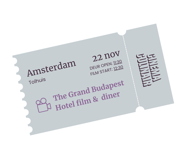 The Grand Budapest Hotel film & brunch @ Tolhuis 2026-11-22