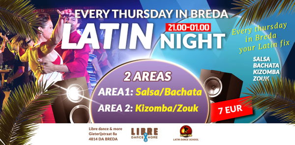 Every Thursday Latin Night Salsa, Bachata Kizomba & Zouk
