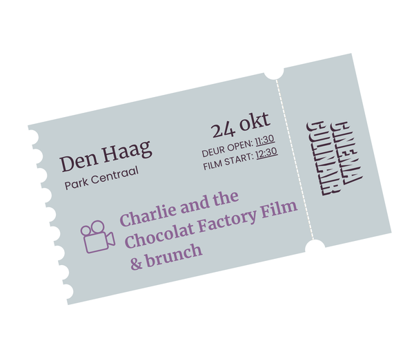 Charlie and the Chocolate Factory film & brunch @ Park Centraal Den Haag, part of Sircle Collection 2026-10-24