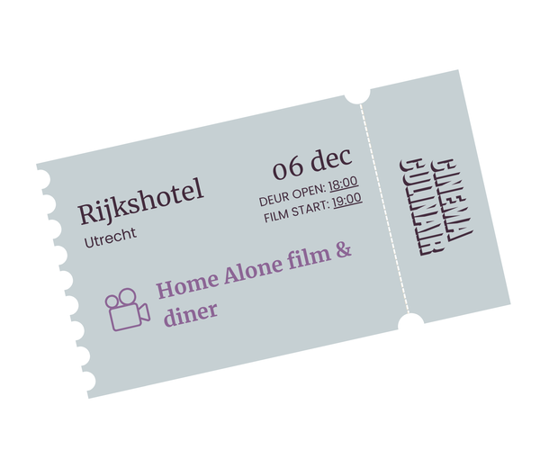 Home Alone film & diner @ Gansstraat 164 2026-12-06
