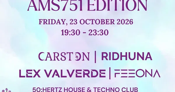Carston @ 50:HERTZ House & Techno Club Rembrandt Square 2026-10-23