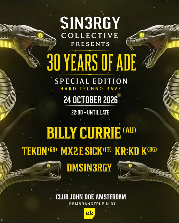 Billy Currie @ Club John Doe 2026-10-24