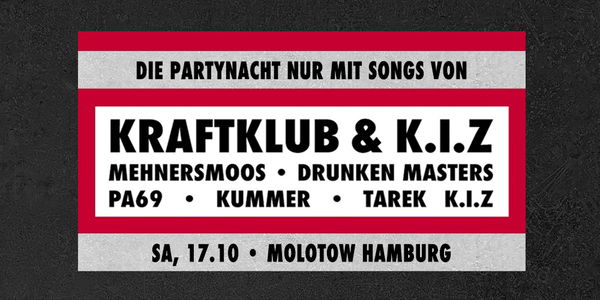Kraftklub @ Molotow Music Club 2026-10-17