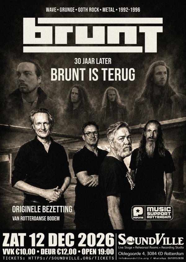 BRUNT @ SoundVille 2026-12-12