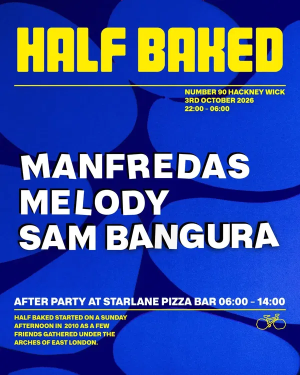Sam Bangura @ Number 90 Bar Hackney Wick 2026-10-03