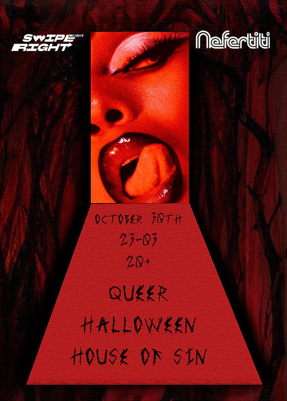 SWIPE RIGHT: HALLOWEEN @ Nefertiti 2026-10-30