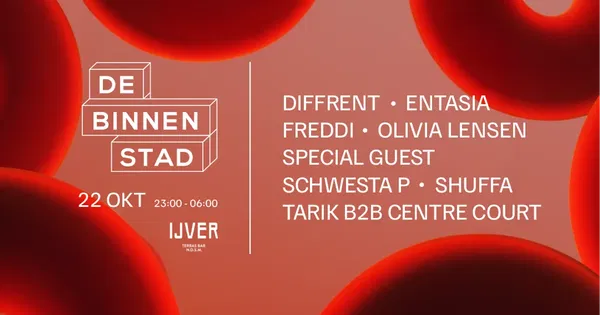Centre Court @ IJver | Restaurant & Evenementenlocatie NDSM Amsterdam-Noord 2026-10-22