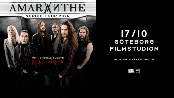 Amaranthe @ Gothenburg Studios 2026-10-17