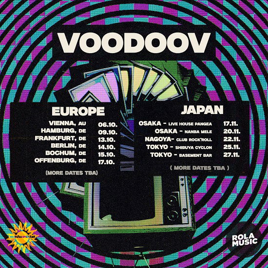 VOODOOV // Post Funk from Finland // Guests: Planet Drivers & Horny Rockets