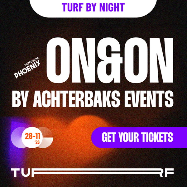 On&On | Achterbaks Events | TURF @ Poppodium Phoenix 2026-11-28