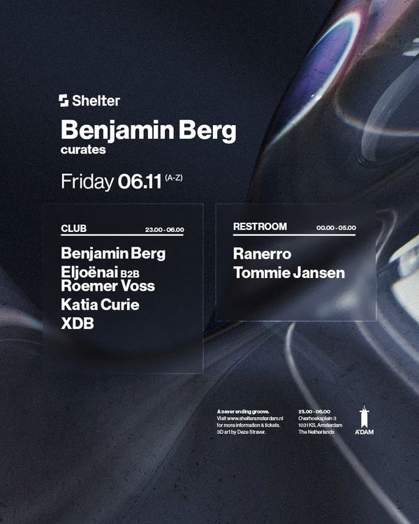 Eljoënai @ Shelter Amsterdam 2026-11-06