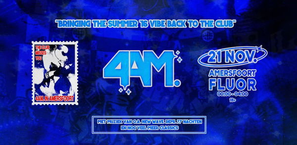4AM. @ Podium FLUOR 2026-11-21