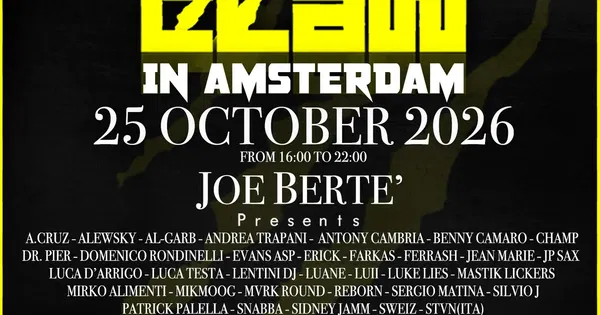 Al-Garb @ 50:HERTZ House & Techno Cafe Rembrandt Square 2026-10-25