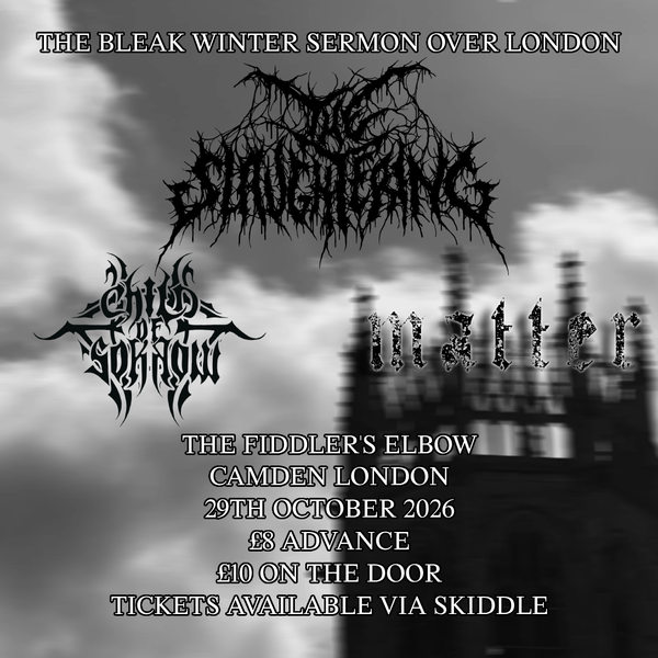 The Slaughtering @ The Fiddler's Elbow - Music Venue 2026-10-29