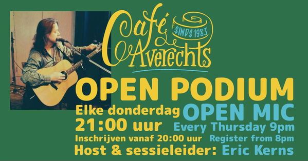 Eric Kerns @ Cafe Averechts 2026-10-29