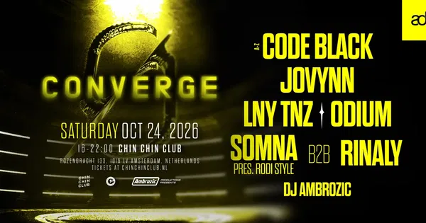Code Black @ Chin Chin Club 2026-10-24
