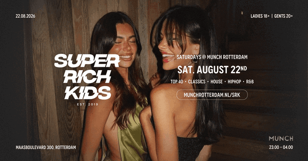 SUPER RICH KIDS 22/08 @ Munch 2026-08-22